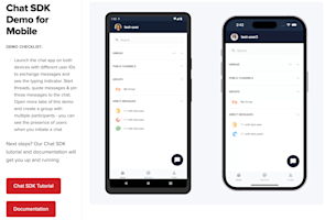 Chat SDK Mobile Demo Chat SDK Mobile Demo